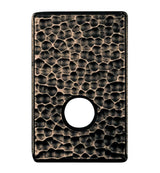 Baldwin 5042050IDM satin brass and black rosette