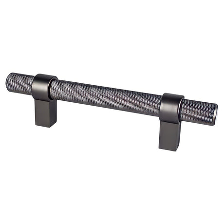 Berenson 5043-4SLT-P slate square cabinet pull