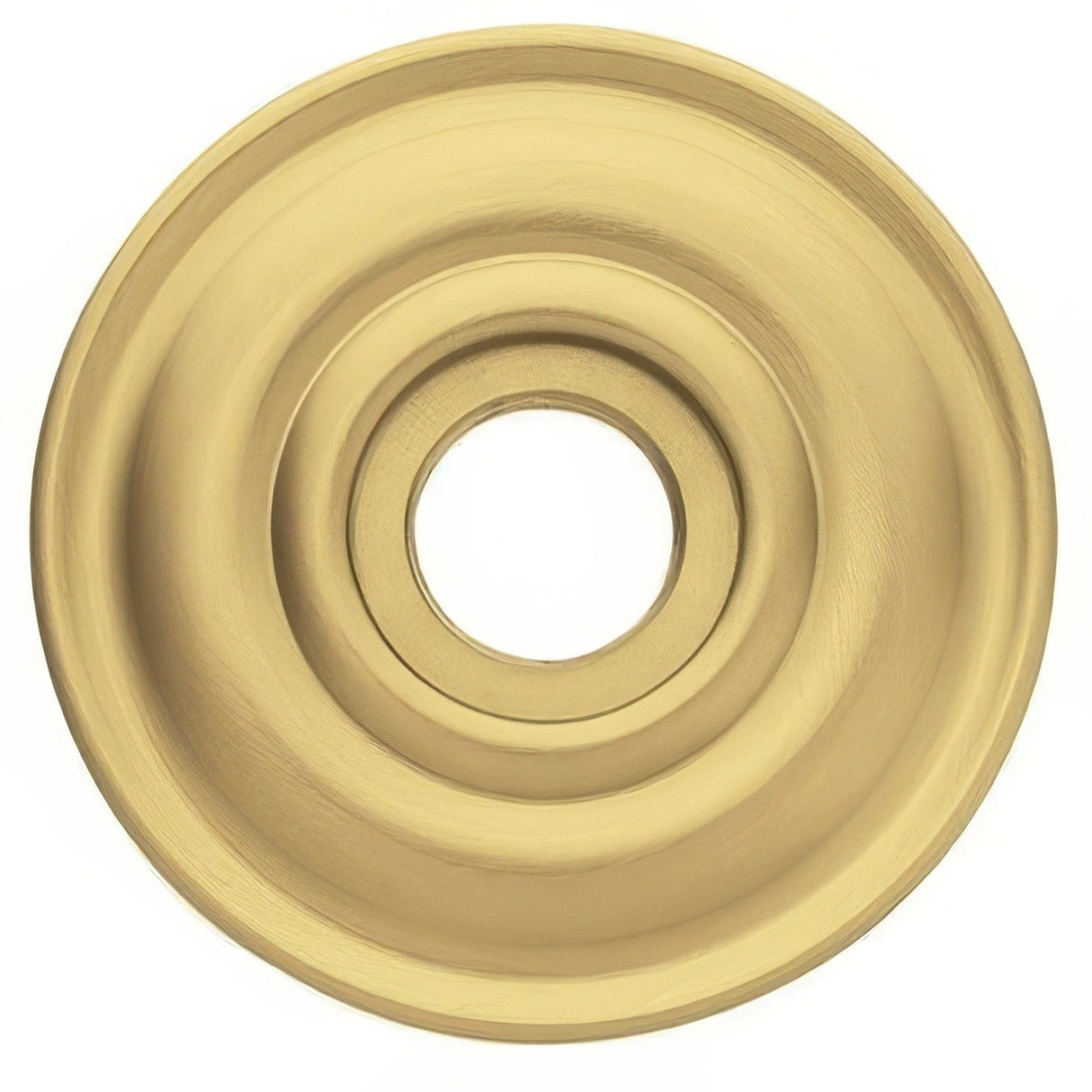 Baldwin 5048044 lifetime satin brass rosette