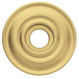 Baldwin 5048044 lifetime satin brass rosette