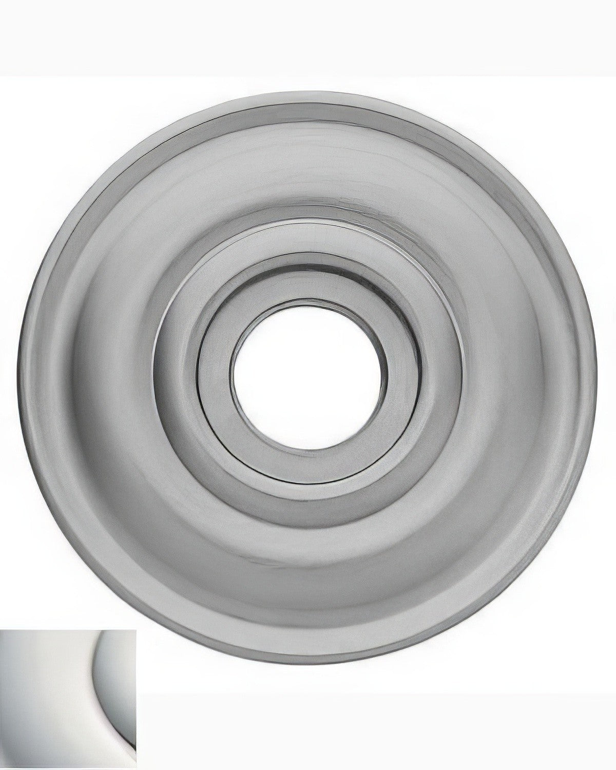 Baldwin 5048055FD lifetime polished nickel rosette
