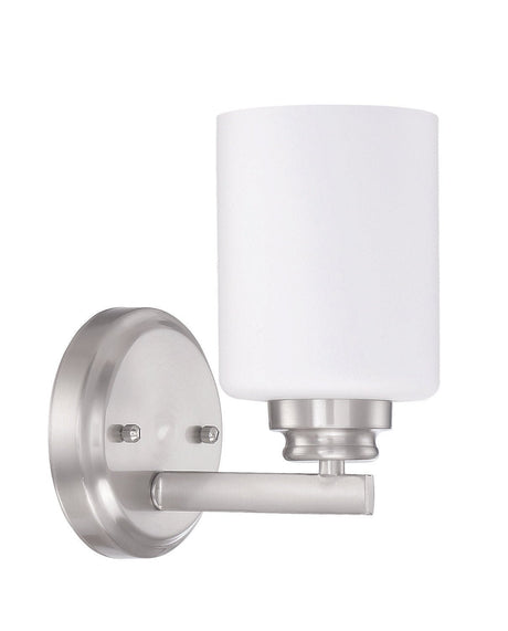 Craftmade 50501-BNK-WG brushed polished nickel wall sconce