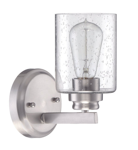 Craftmade 50501-BNK brushed polished nickel wall sconce