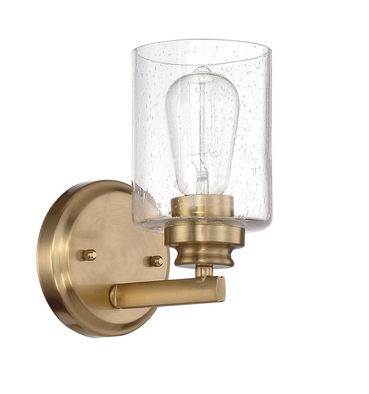 Craftmade 50501-SB satin brass wall sconce