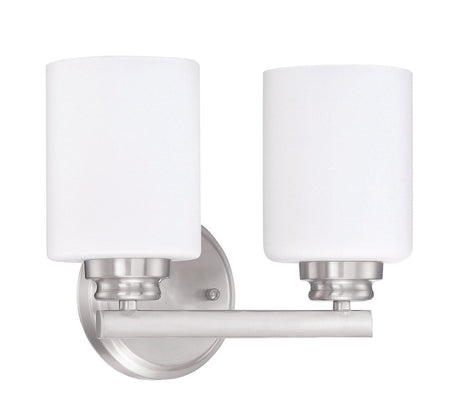 Craftmade 50502-BNK-WG brushed polished nickel vanity