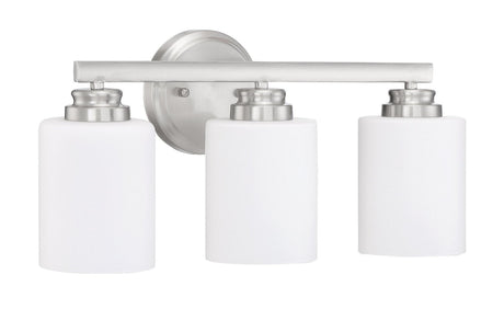 Craftmade 50503-BNK-WG brushed polished nickel vanity