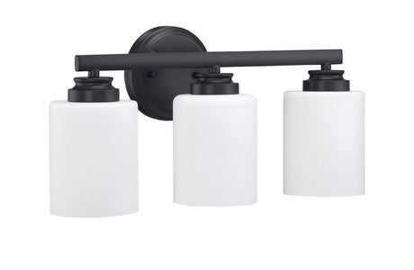 Craftmade 50503-FB-WG flat black vanity