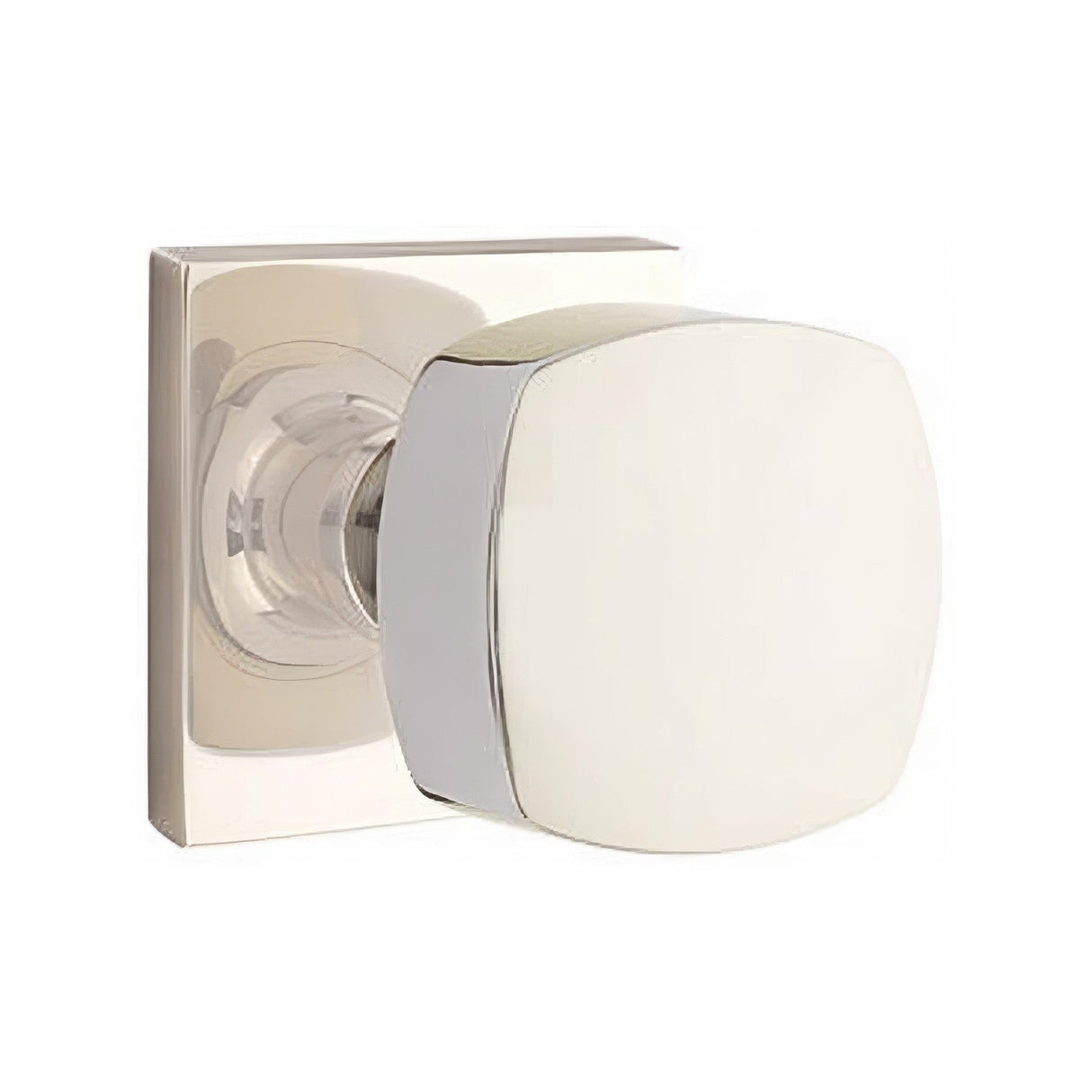 Emtek 5050FRKUS14 polished nickel lifetime dummy door knob