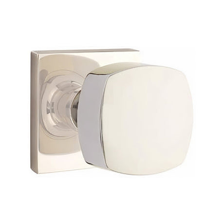 Emtek 5050FRKUS14 polished nickel lifetime dummy door knob