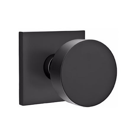Emtek 5050ROUUS19 flat black dummy door knob