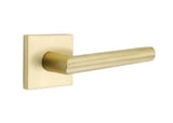Emtek 5050STUUS4 satin brass dummy door lever