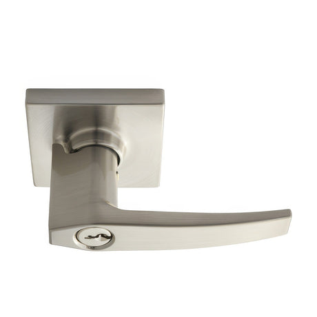 Better Home Products 50515SN Bayview keyed entry keyed entry door lever, additional view