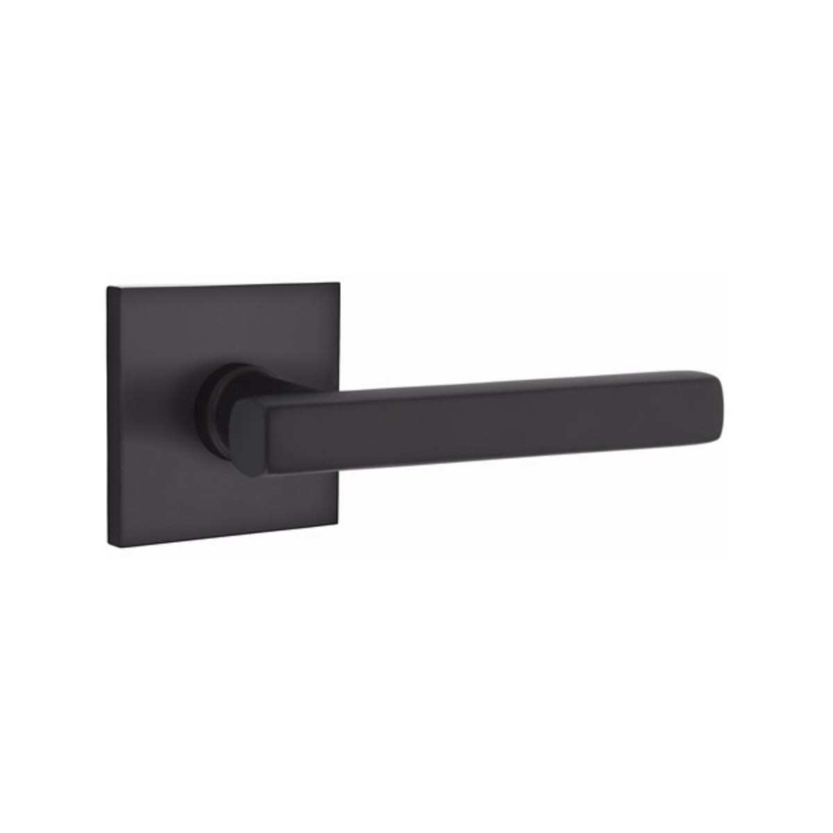 Emtek 5051FRLUS19 flat black dummy door lever