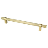 Berenson 5052-4MDB-P modern brushed gold bar cabinet pull
