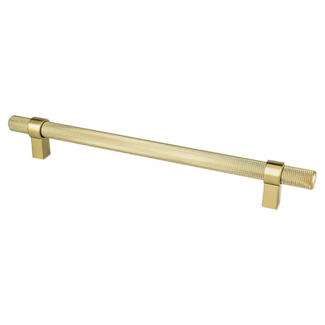 Berenson 5052-4MDB-P modern brushed gold bar cabinet pull