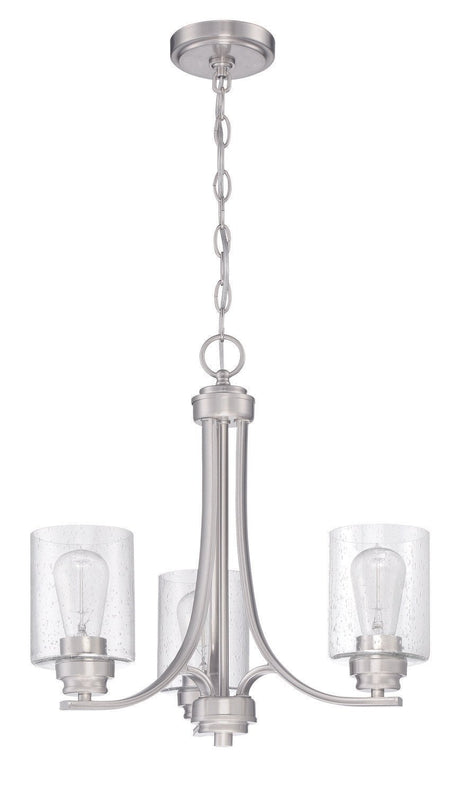 Craftmade 50523-BNK brushed polished nickel chandelier