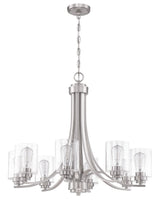 Craftmade 50528-BNK brushed polished nickel chandelier