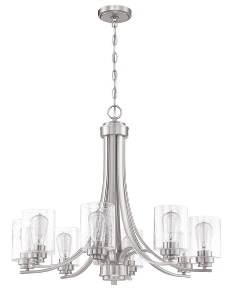 Craftmade 50528-BNK brushed polished nickel chandelier