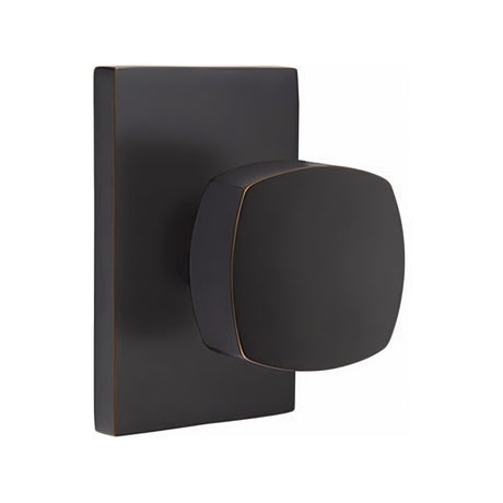 Emtek 5052FRKUS10B oil rubbed bronze dummy door knob