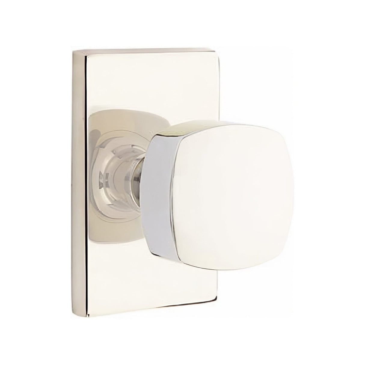 Emtek 5052FRKUS14 polished nickel lifetime dummy door knob