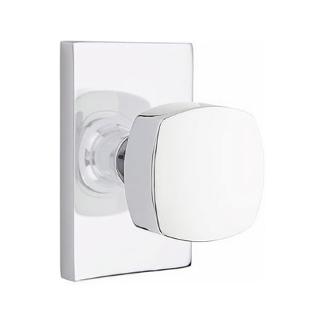 Emtek 5052FRKUS26 polished chrome dummy door knob