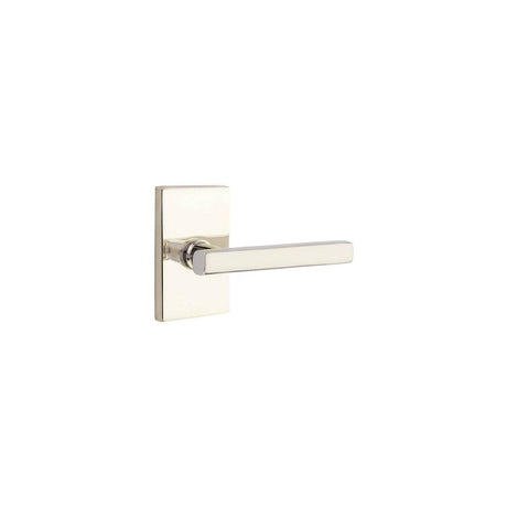 Emtek 5052FRLUS14 polished nickel lifetime dummy door lever