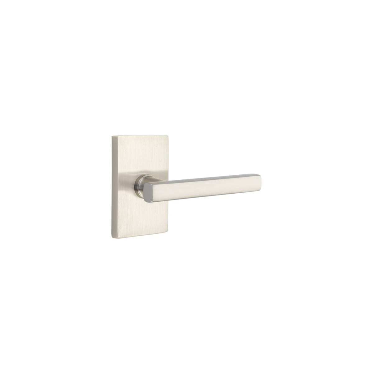 Emtek 5052FRLUS15 satin nickel dummy door lever