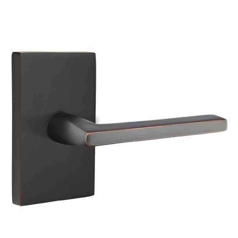 Emtek 5052HLOUS10B oil rubbed bronze dummy door lever