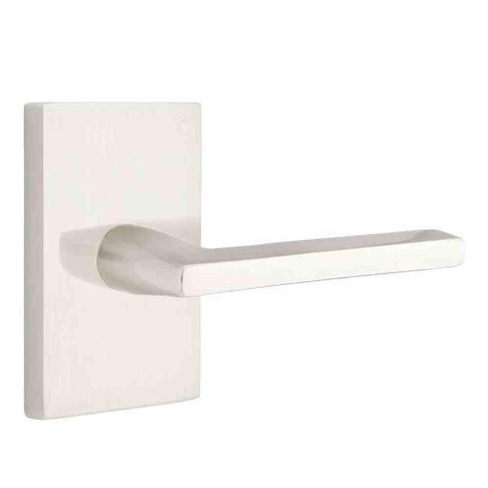 Emtek 5052HLOUS15 satin nickel dummy door lever