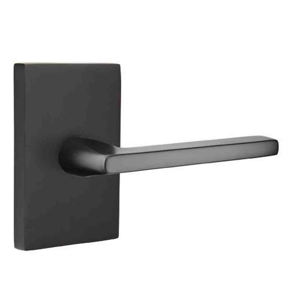 Emtek 5052HLOUS19 flat black dummy door lever