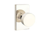 Emtek 5052ROUUS14 polished nickel lifetime dummy door knob