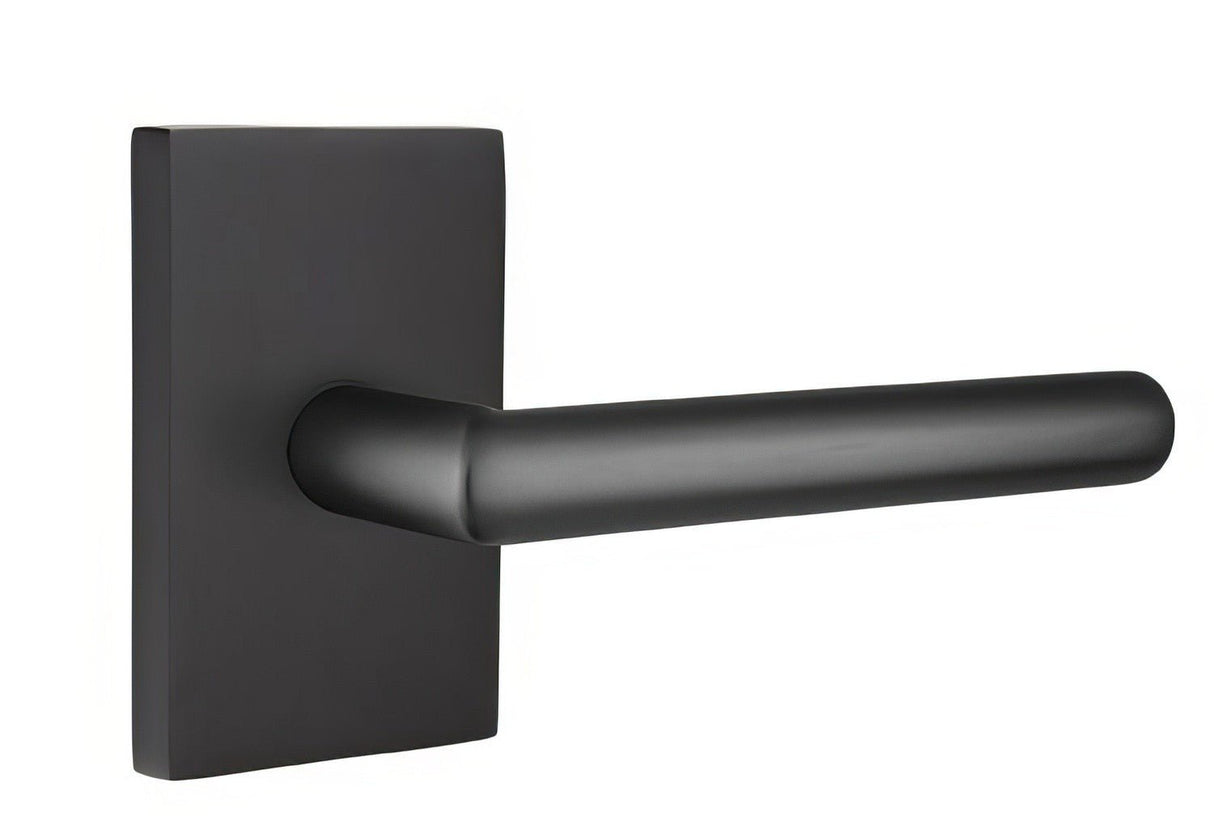 Emtek 5052STUUS19 flat black dummy door lever