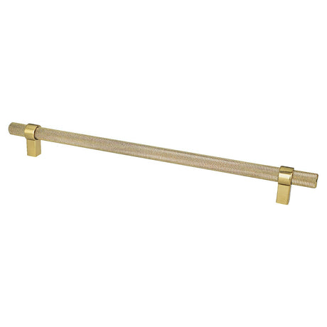 Berenson 5053-4MDB-P modern brushed gold cabinet pull / appliance pull