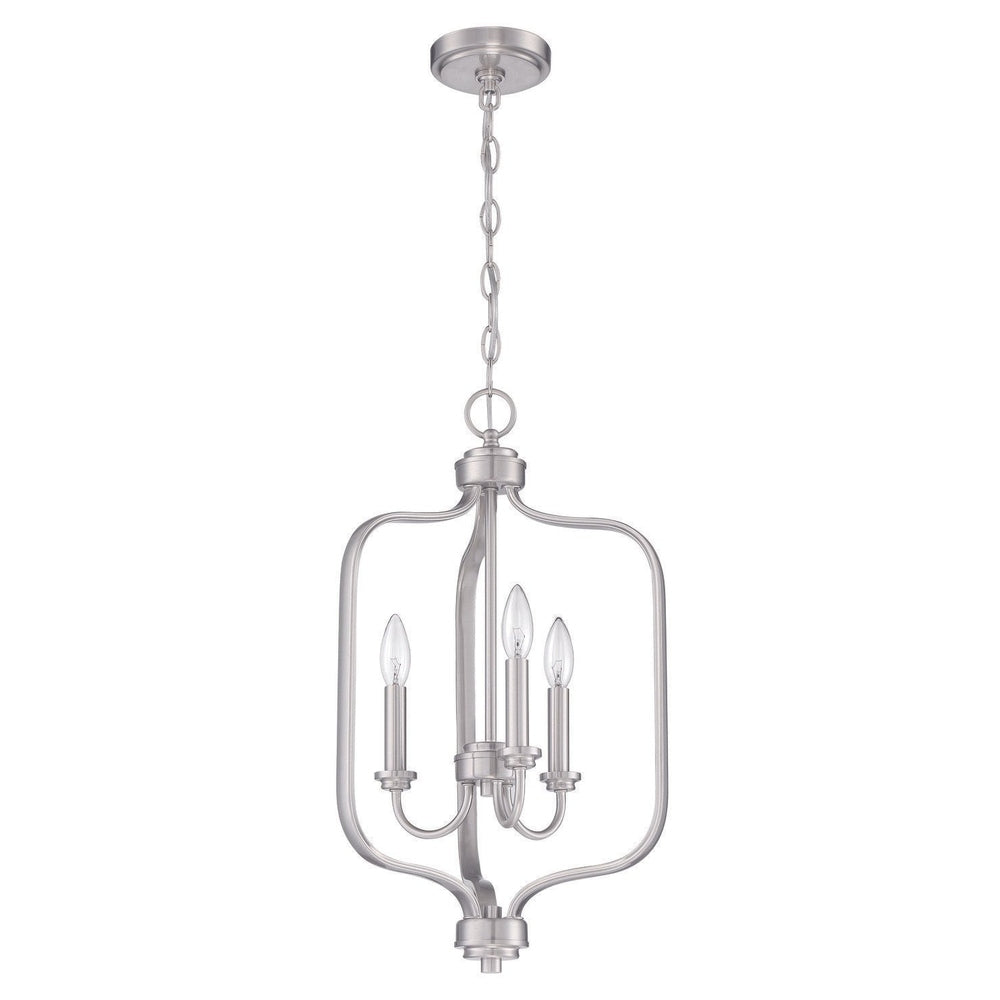 Craftmade 50533-BNK brushed polished nickel foyer
