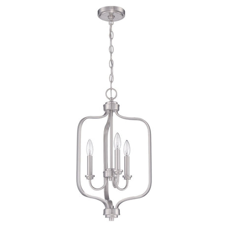 Craftmade 50533-BNK brushed polished nickel foyer