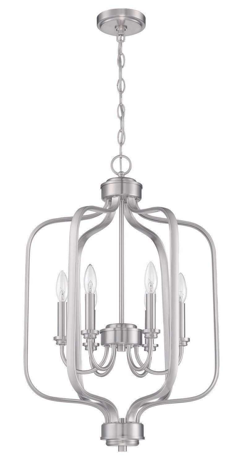 Craftmade 50536-BNK brushed polished nickel foyer