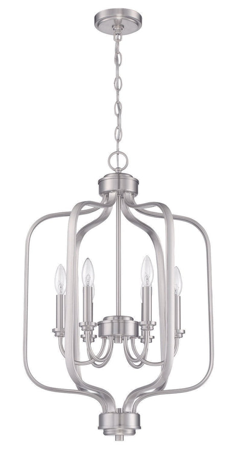 Craftmade 50536-BNK brushed polished nickel foyer