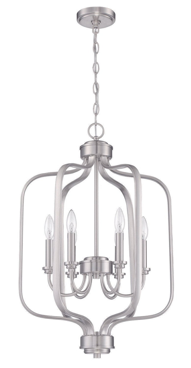 Craftmade 50536-BNK brushed polished nickel foyer