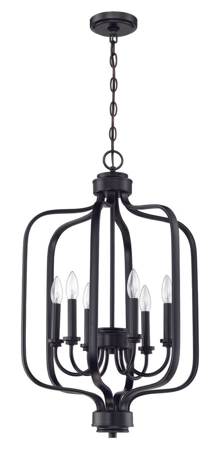 Craftmade 50536-FB flat black foyer
