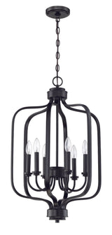 Craftmade 50536-FB flat black foyer