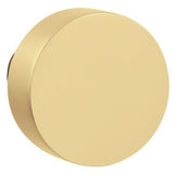 Baldwin 5055060IMR satin brass and brown dummy door knob