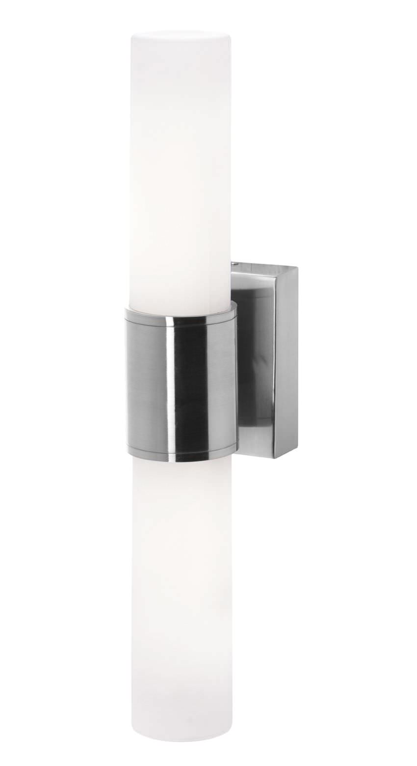 Access Lighting 50567-BS/OPL brushed steel / opal wall sconce