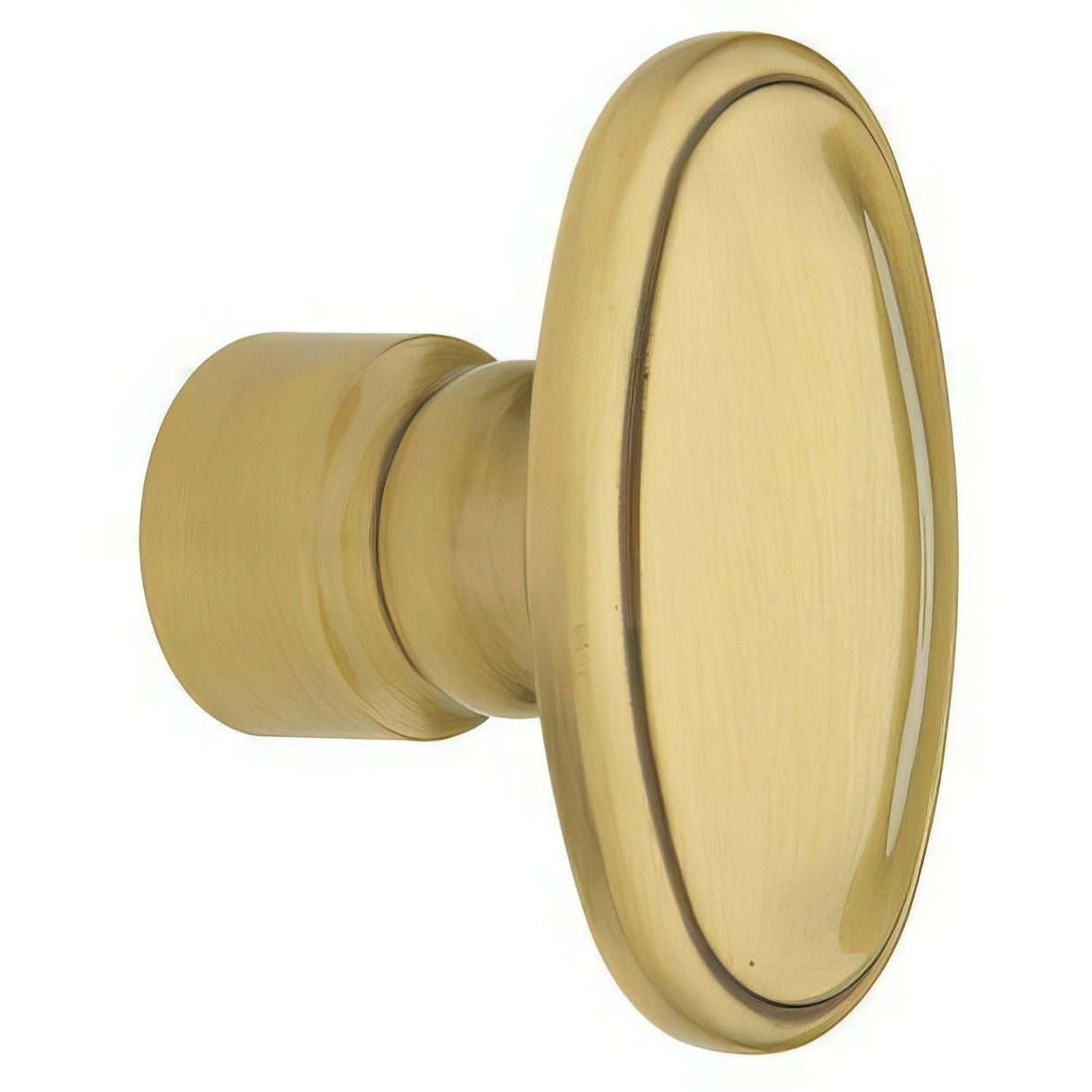 Baldwin 5057060IMR satin brass and brown dummy door knob