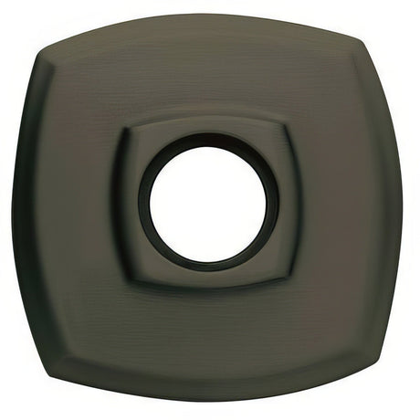 Baldwin 5058190IDM satin black rosette