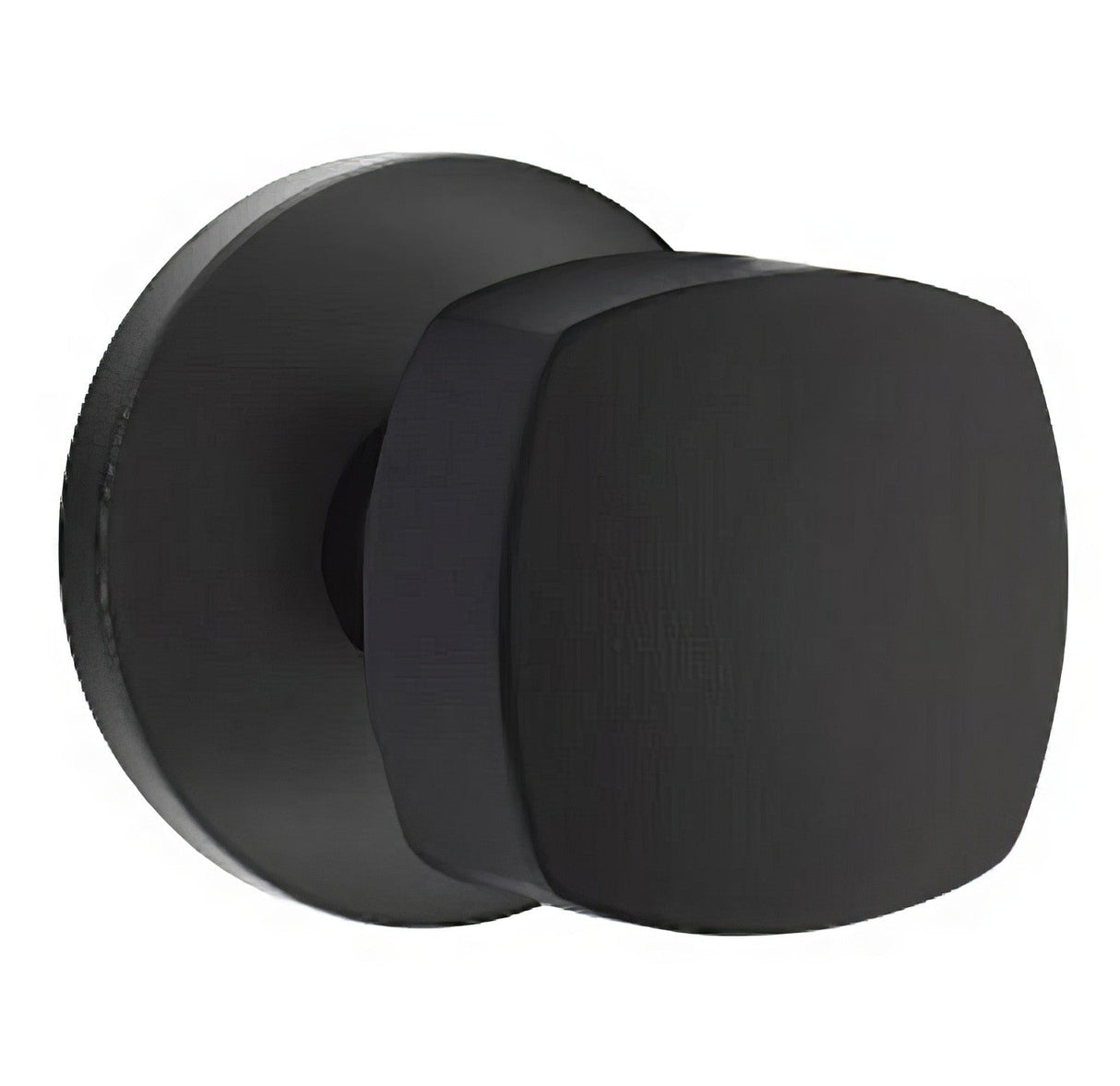 Emtek 5059FRKUS19 flat black dummy door knob