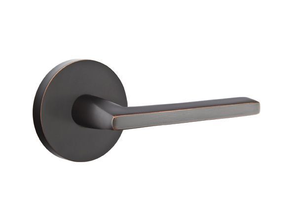 Emtek 5059HLOUS10B oil rubbed bronze dummy door lever