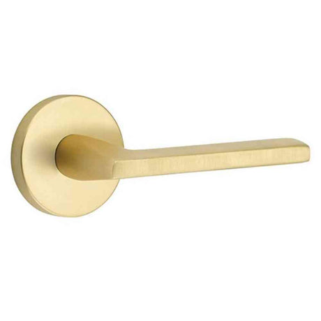 Emtek 5059HLOUS4 satin brass dummy door lever