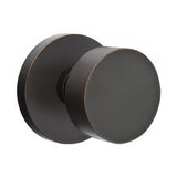 Emtek 5059ROUUS10B oil rubbed bronze pair dummy door knob