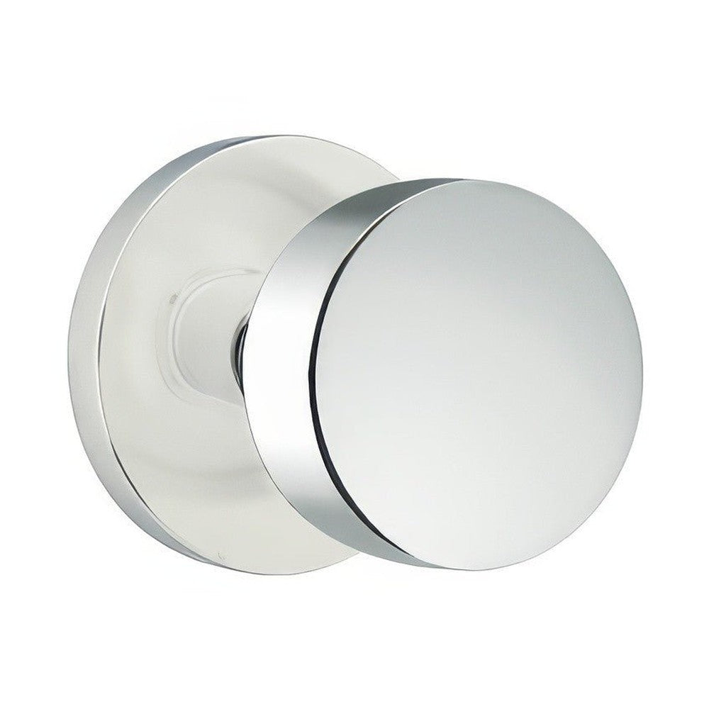Emtek 5059ROUUS26 polished chrome pair dummy door knob
