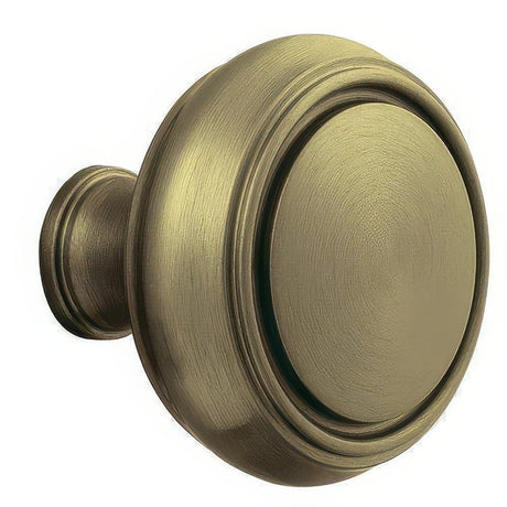 Baldwin 5068050IMR satin brass and black dummy door knob